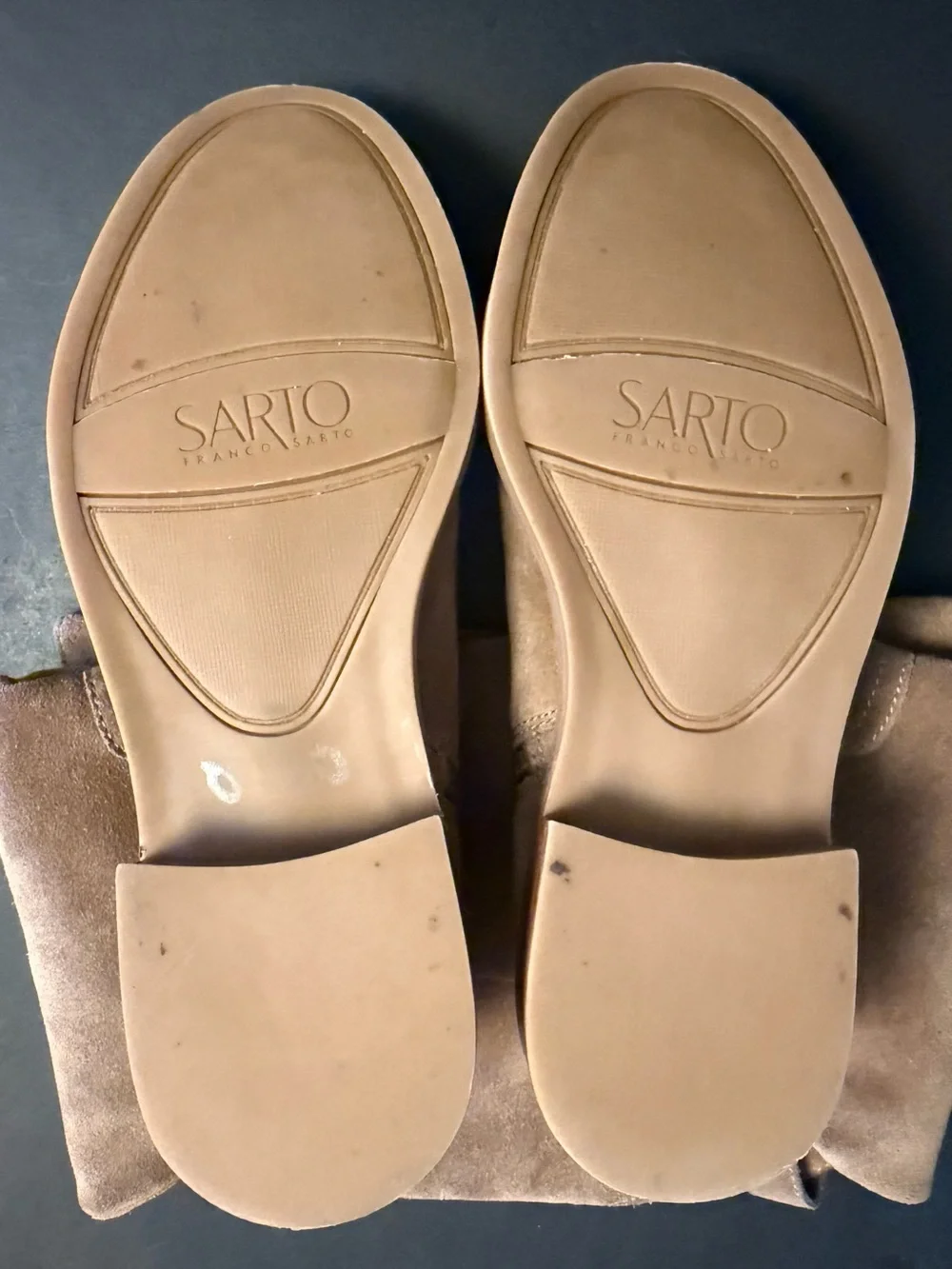 🤎 Franco Sarto Holloway Suede Knee High Boots | Size 6